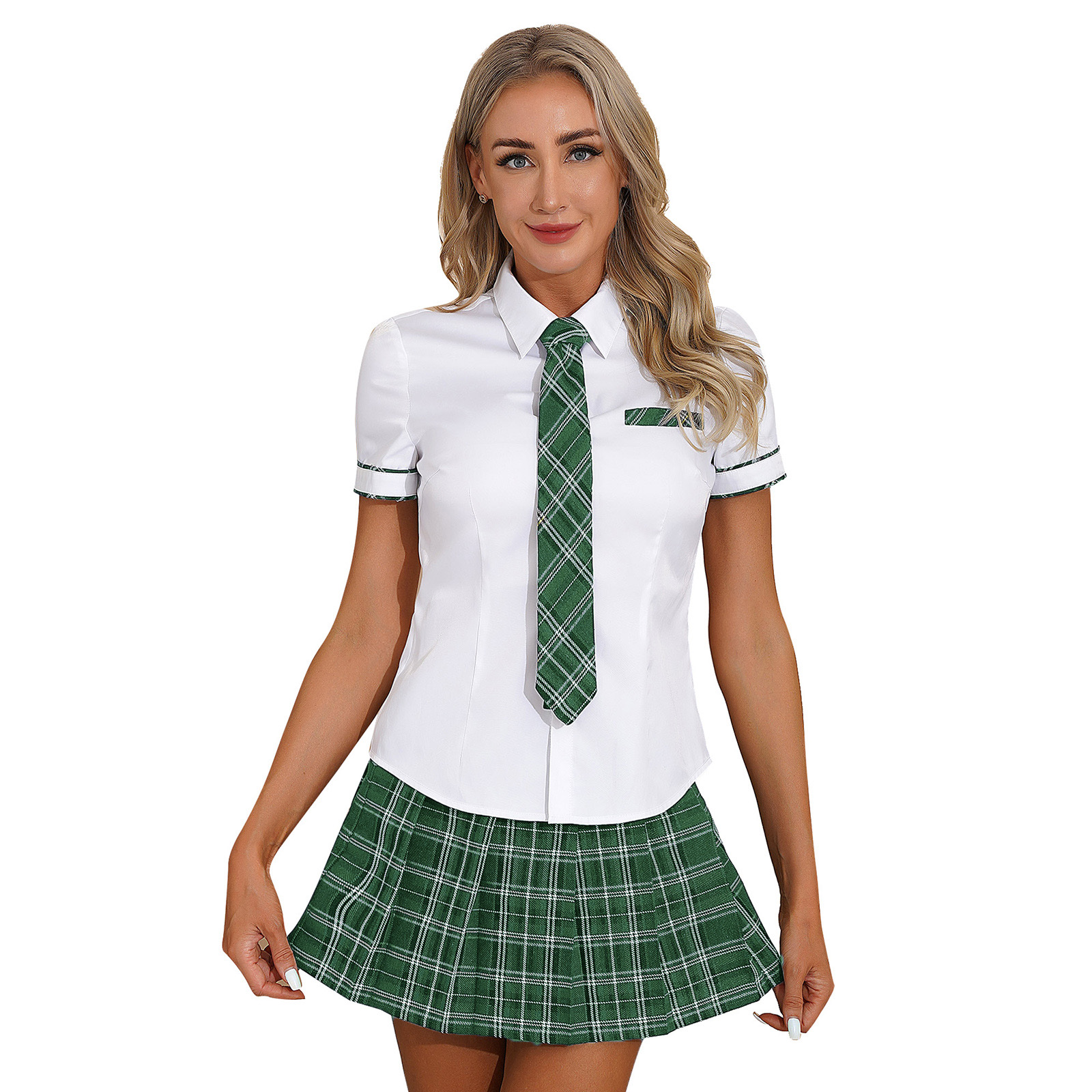 Team Sports - Kadın Üç Parçalı Kız Öğrenci Cosplay
