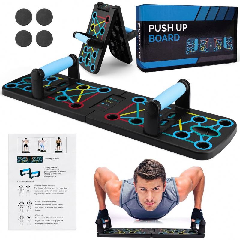 Push Up Board Foldable Multi Function - Çok Fonksiyonlu Katlanabilir Egzersiz Aleti Şınav