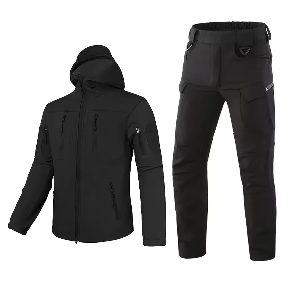 Hiking - Su Geçirmez Softshell Kamuflaj Yürüyüş Dış