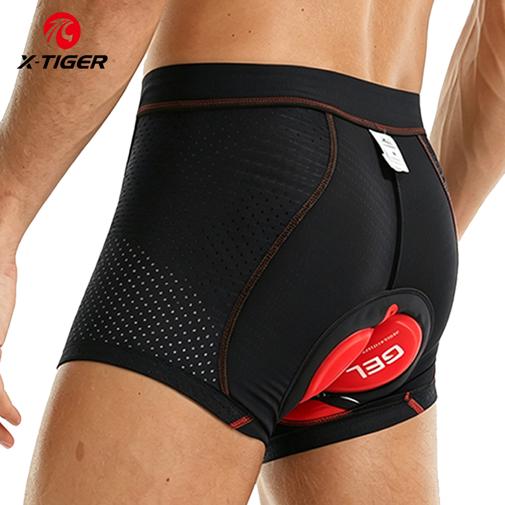 Padded Cycling Shorts 5D Gel - X-Tiger bisiklet iç çamaşırı Pro 5D
