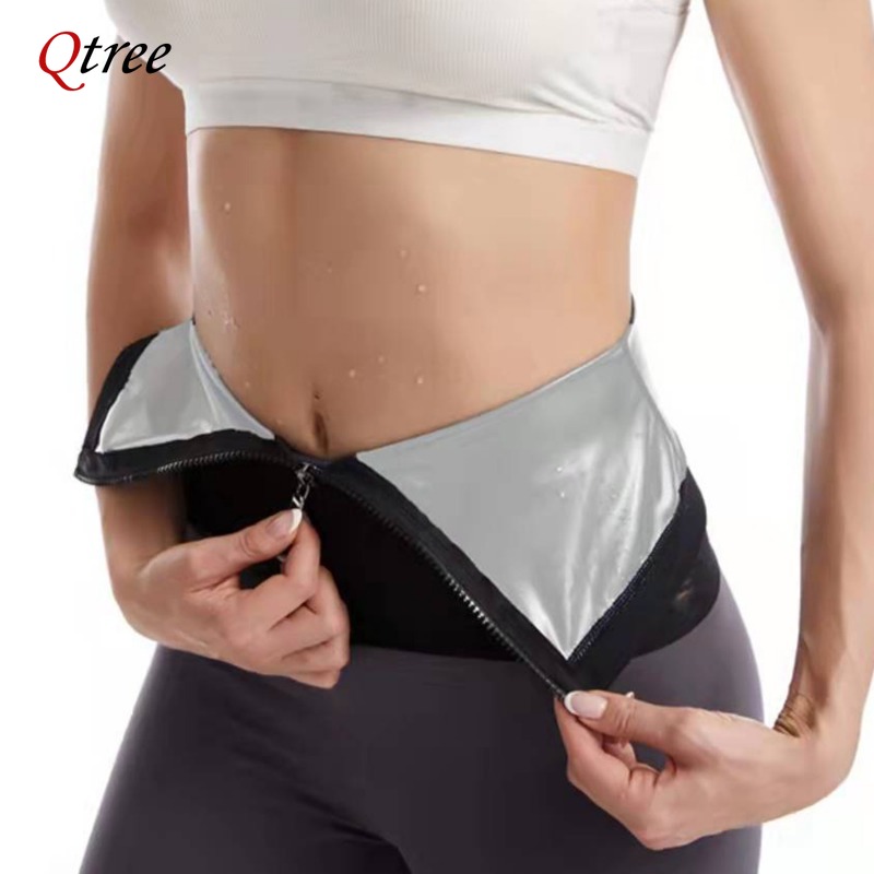 Sweat Waist Trainer Belt Neoprene - Qtree kadınlar bel eğitmen vücut şekillendirici