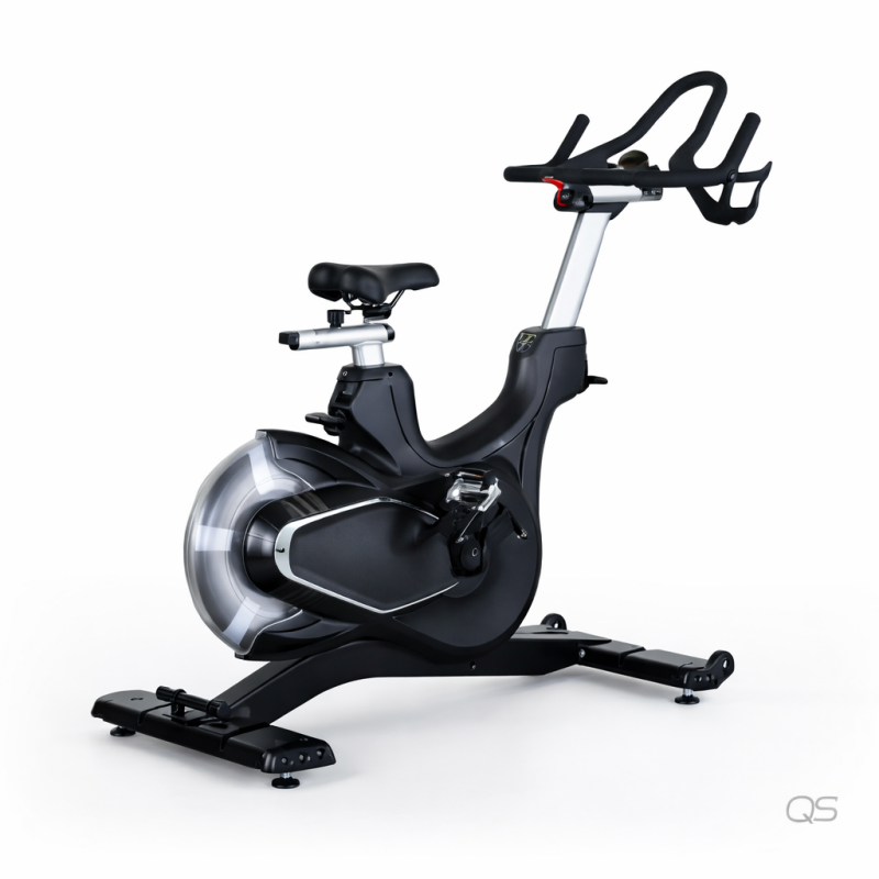 Exercise Bike Magnetic Resistance - QS X-D06 Ticari Egzersiz Bisikleti, Spor