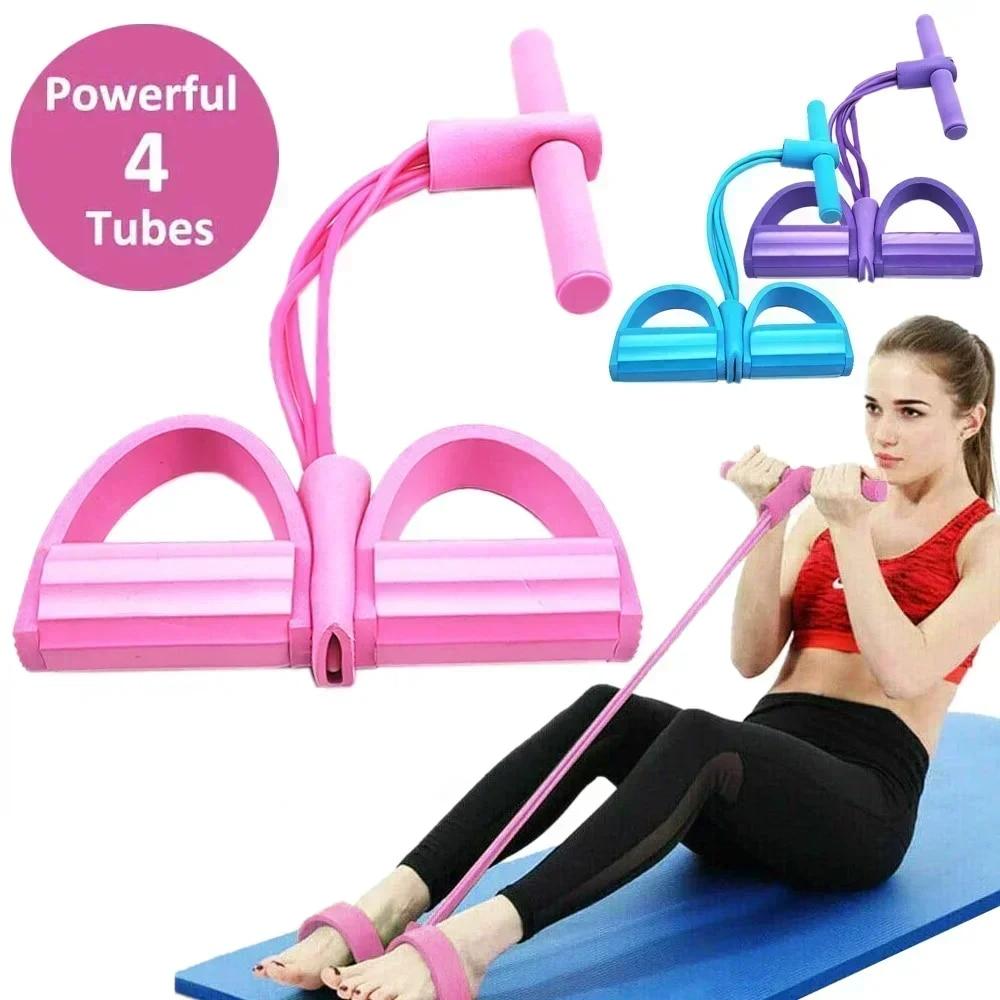 Pilates Bar Kit With Resistance Bands - 4/6 Seviye Direnç Bandı Elastik Bantlar
