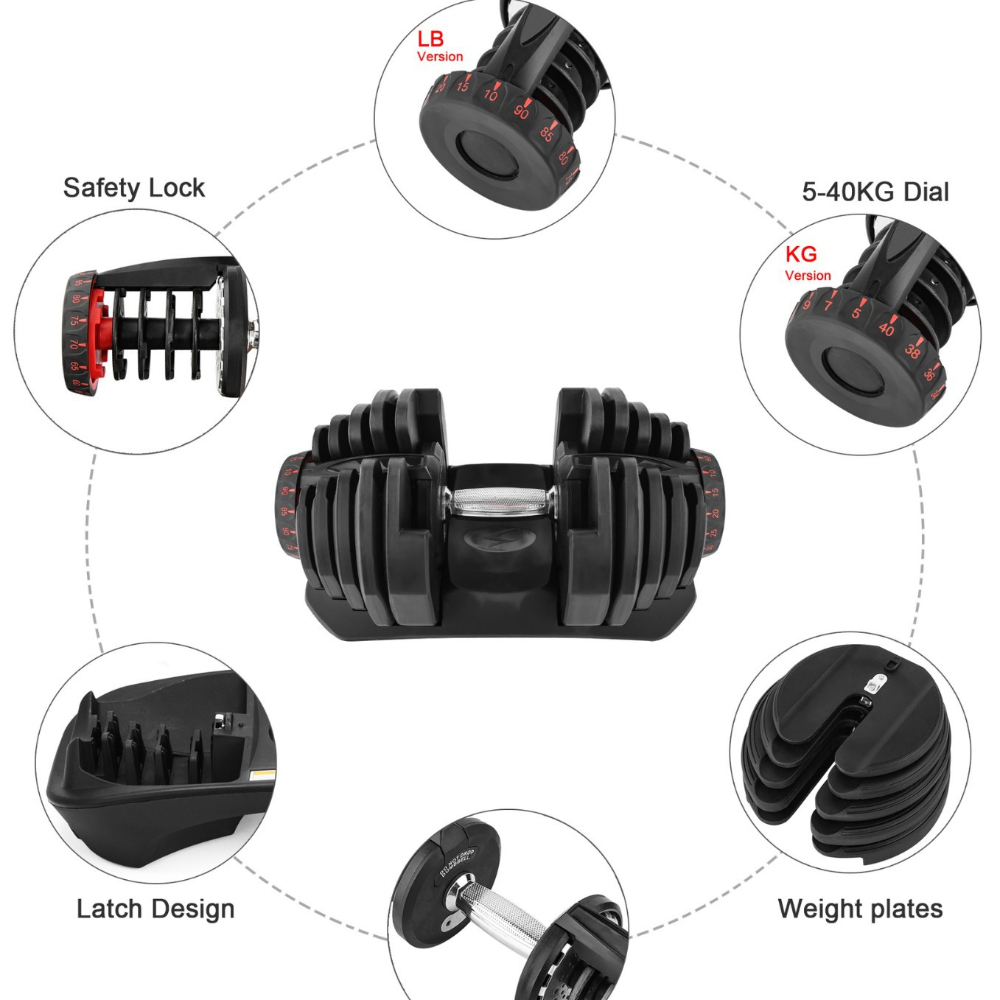 Ticari Spor Salonu Ayarlanabil - Adjustable Dumbbell Pair 40Kg incelemesi ve fiyatı