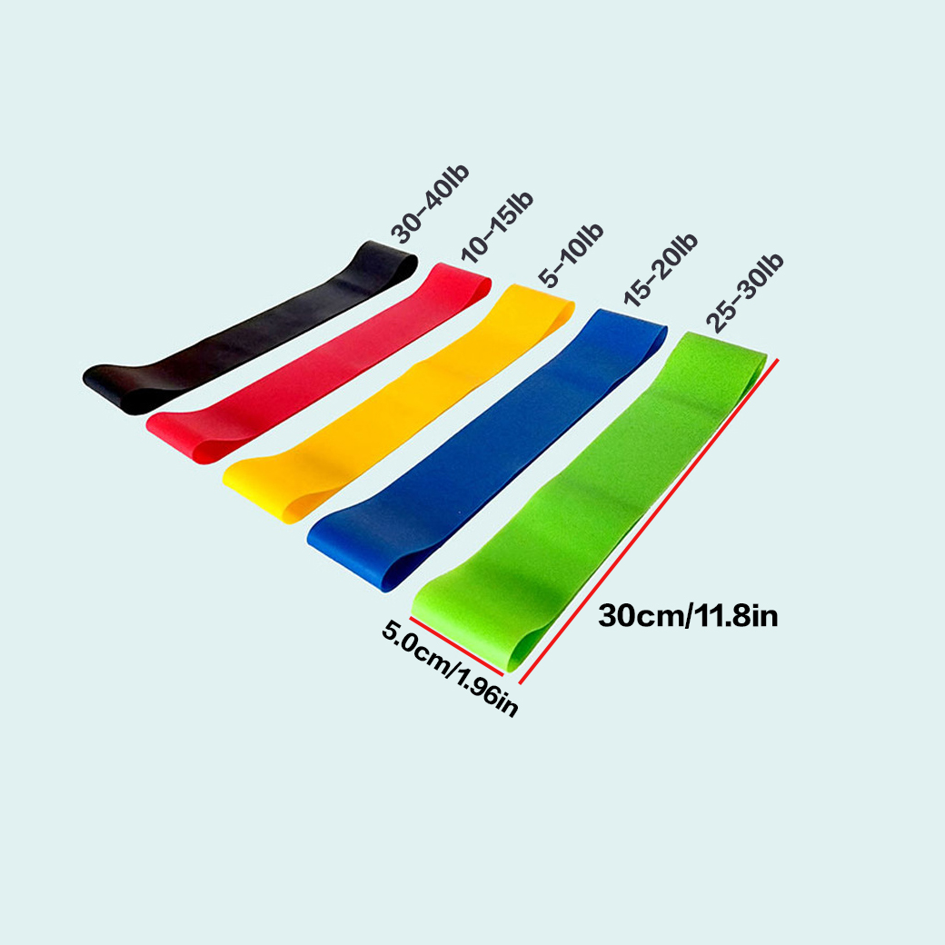 5 adet Yoga Pilates Direnç Ban - Pilates Bar Kit With Resistance Bands incelemesi ve fiyatı