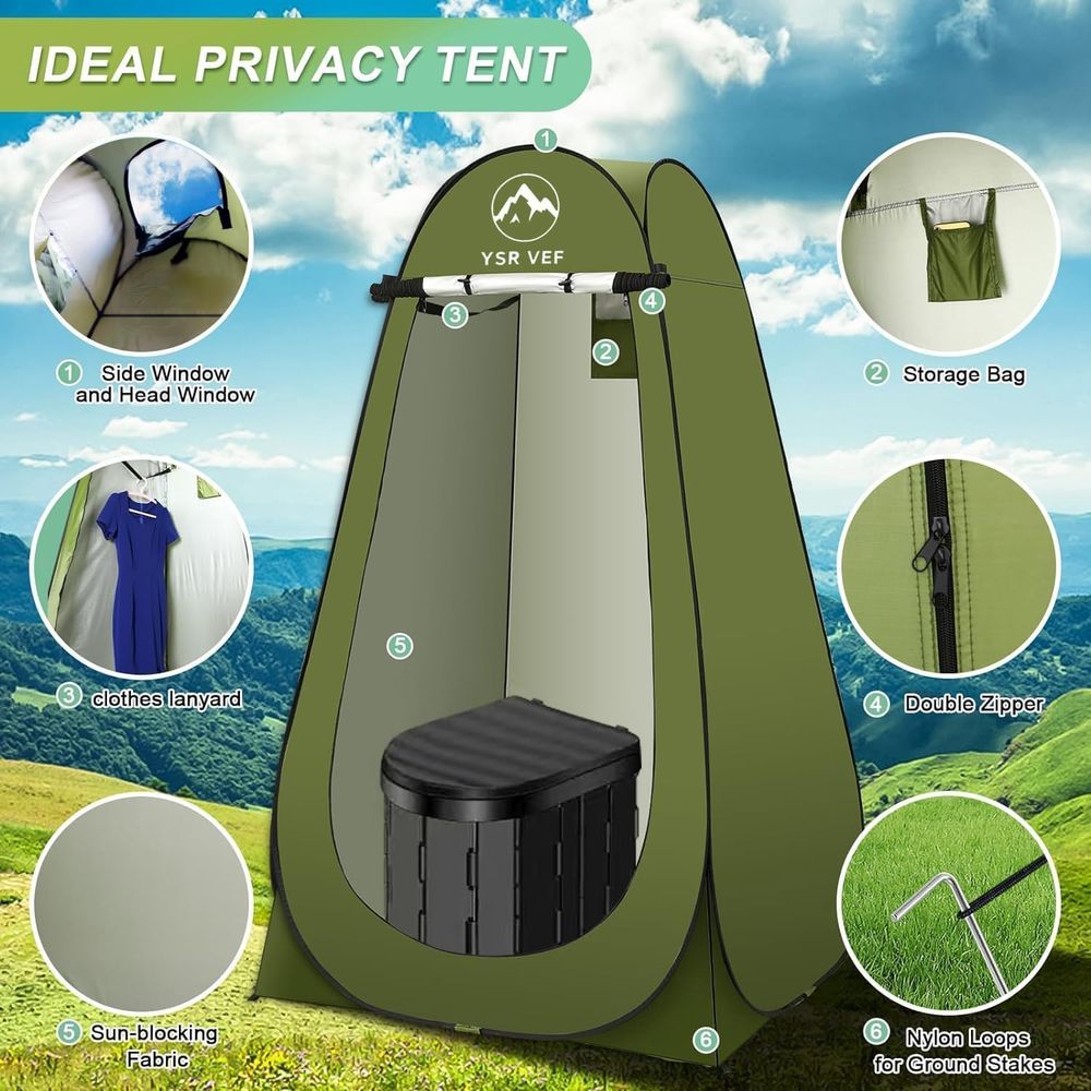 Taşınabilir Tuvalet Seti, Açıl - Camping incelemesi ve fiyatı