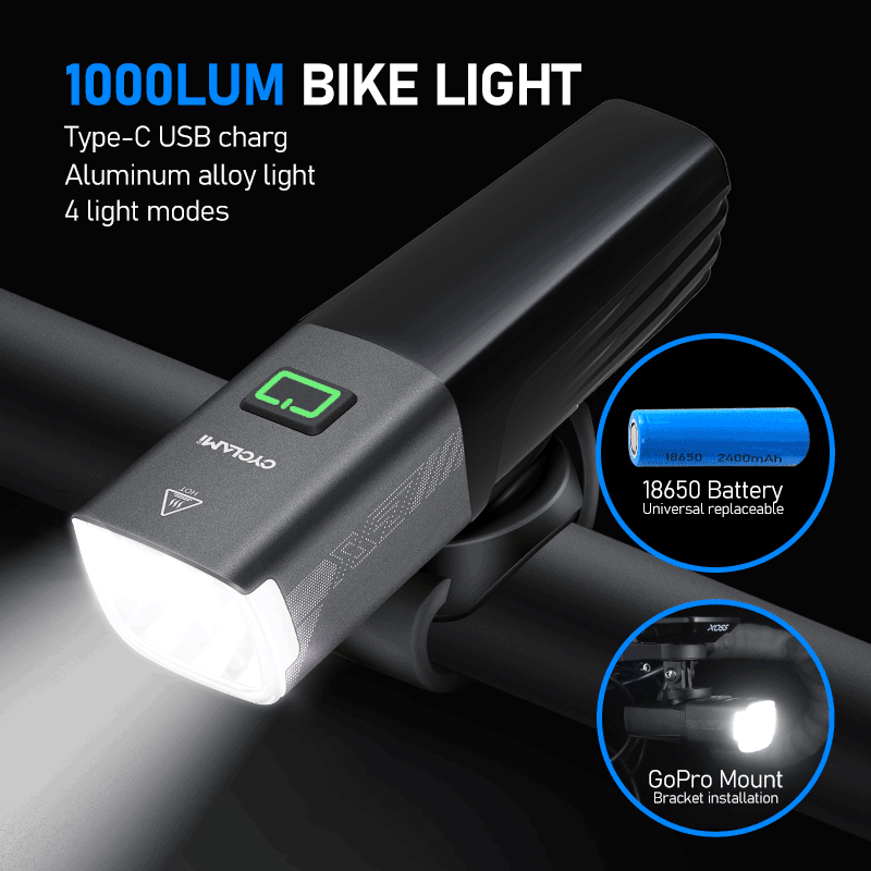 CYCLAMI X7 Reality 1000 Lümen  - Rechargeable Bicycle Headlight 1000 Lumen incelemesi ve fiyatı