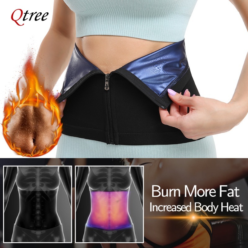 Qtree kadınlar bel eğitmen vüc - Sweat Waist Trainer Belt Neoprene incelemesi ve fiyatı